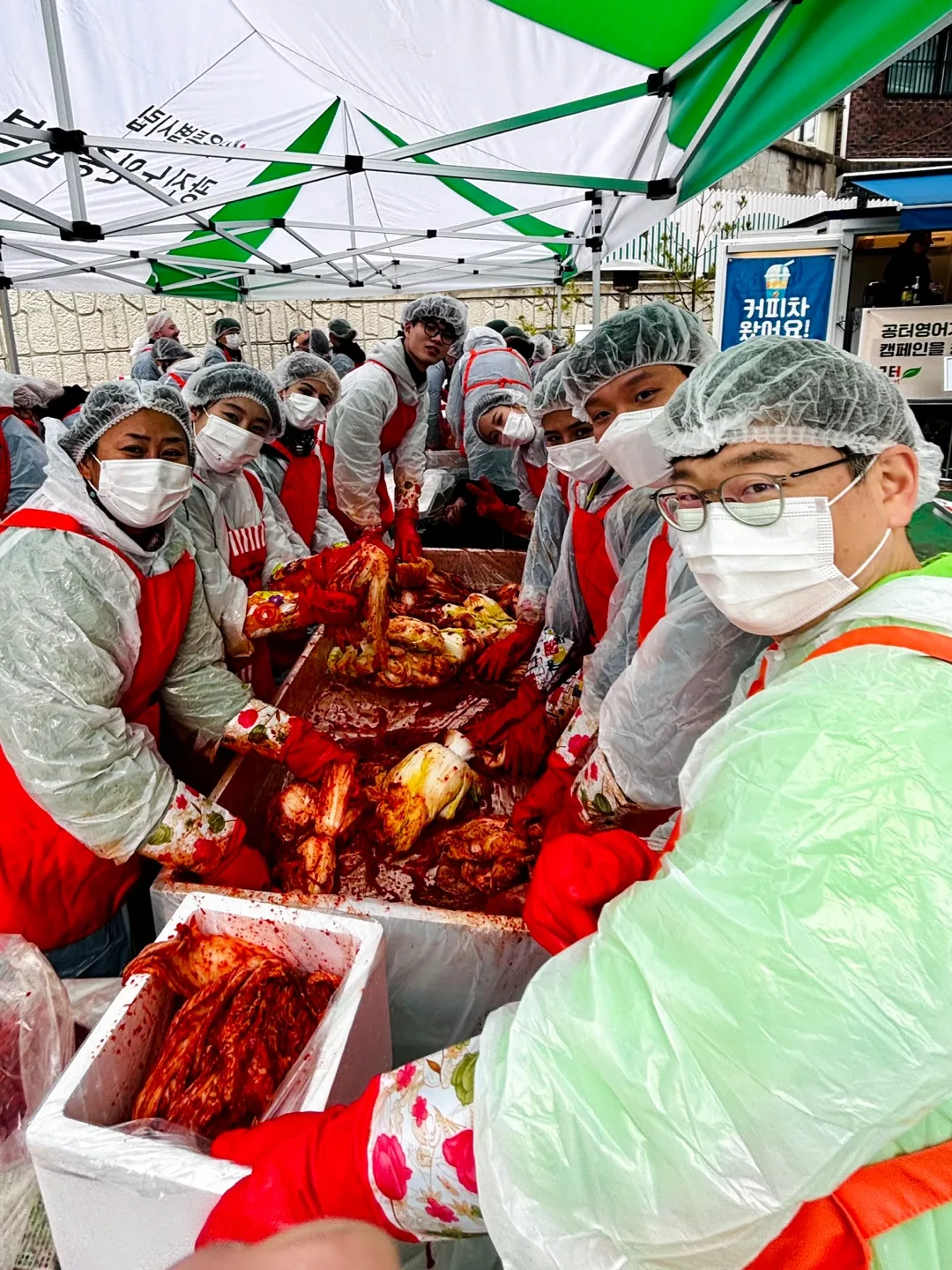 글로벌 김장 봉사
